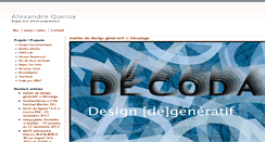 Desktop Screenshot of alexandre.quessy.net